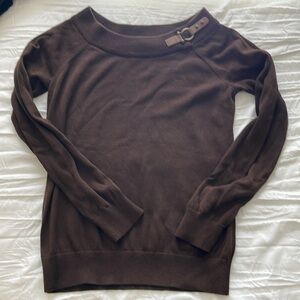Ralph Lauren Brown Sweater 
Size Medium